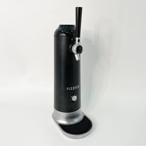 Fizzics Draftpour dispenser beer draft pour black silver batteries